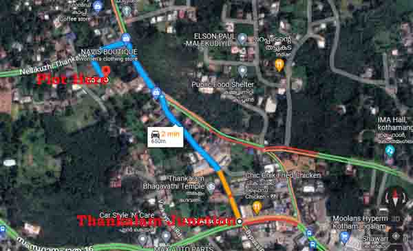 residential plot for sale in kothamangalam
